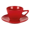 Red D/W Saucer 16cm/6.25?,Active? (Pack of 6) 