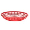 Red Oval Basket 9 x 6? / 23 x 15.5cm (36 Pack) 