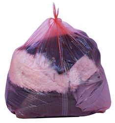 Red Soluble Strip Laundry Bags 