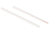 Red & White 8" Bendy Straw - Paper Wrapped (x500) 