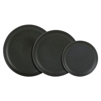 Rustico Carbon Plate 19cm (Pack of 12) 