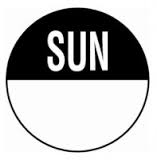 SUNDAY - Round Day Dot (1000 Pack) 