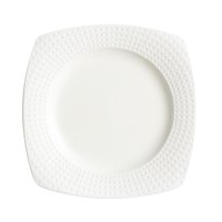 Satinique Square Salad / Dessert Plate 8.5” 21.5cm (24 Pack) Satinique, Square, Salad, Dessert, Plate, 8.5", 21.5cm