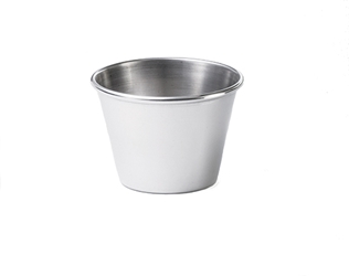  2.5 oz Sauce Cup, Stainless Steel 