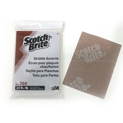 ScotchBrite Griddle Screens (20 Pack) ScotchBrite, Griddle, Screens, Bunzl