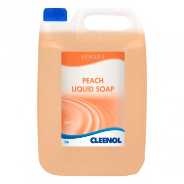 Senses Peach Liquid Soap (5L) Senses, Peach, Liquid, Soap, Cleenol