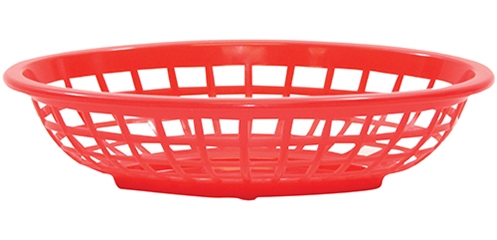 Side Order Baskets Hight Density Polyethylene Red 20x14x5cm (36 Pack) 
