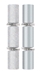 White & Silver Sparkles Luxury Cracker 14” (50Pack) - PP-C14WSS 