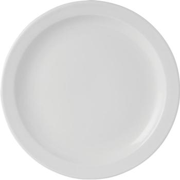 Simply Tableware Narrow Rim 21cm/8.25 Plate? (Pack of 6) 