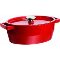 Slow Cook Oval Casserole Red  29cm (1 Pack) Slow, Cook, Oval, Casserole, Red, 29cm