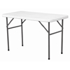 Solid Top Folding Table 4 White HDPE (Each) Solid, Top, Folding, Table, 4, White, HDPE, Nevilles