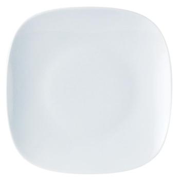 Square Coupe Shaped Plate 22cm(25cm) 8.5”(10”) (Pack of 12) 