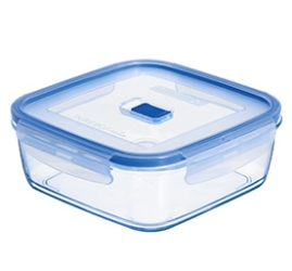 Square Medium Box & Lid 25.5oz 76cl (6 Pack) Square, Medium, Box, &, Lid, 25.5oz, 76cl