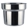 Stainless Steel Bain Marie Pot 4.2 Litre (Each) Stainless, Steel, Bain, Marie, Pot, 4.2, Litre, Nevilles