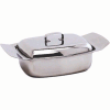 Stainless Steel Butter Dish & Lid 250g (0.5lb) (Each) Stainless, Steel, Butter, Dish, &, Lid, 250g, 0.5lb, Nevilles