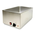Stainless Steel Food Warmer, Brushed Finish 