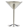 Stainless Steel Martini Glass 24cl/8.5oz (Each) Stainless, Steel, Martini, Glass, 24cl/8.5oz, Nevilles