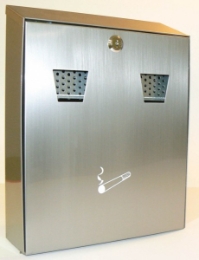 Stainless Steel - Wall Mounted Cigarette (Each) Stainless, Steel, Wall, Mounted, Cigarette, Beaumont
