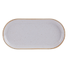 Stone Narrow Oval Plate 32 x 20cm / 12  1/2” x 8” (Pack of 6) 