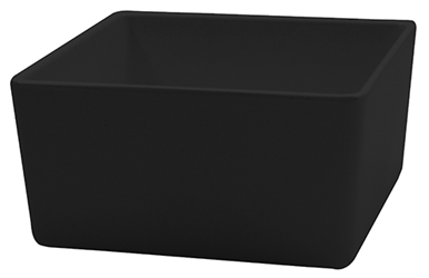  Straight Sided Bowl, 6x6x3”, Melamine, White (15x15x7.5cm) 1 Litre 