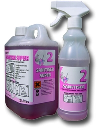 Super Sanitizer 50:1 Concentrate (2 x 2ltr) 