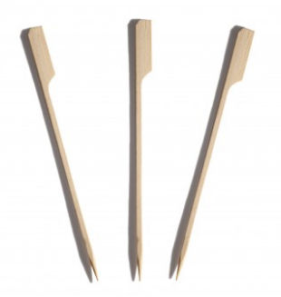 Teppo Gushi Gun Shaped Skewer 180mm  (100 Pack) 