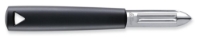Triangle double edge peeler 