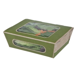 Tuck-Top Salad Pack Khaki Leaf 
