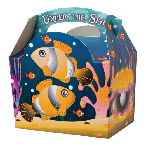 Under the Sea paperboard box with handle #CO-01MBUNDE