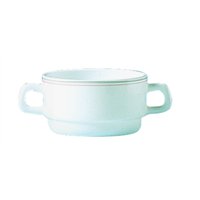 Valerie Stackable Soup Bowl With Handles 11.3oz 32cl (24 Pack) Valerie, Stackable, Soup, Bowl, With, Handles, 11.3oz, 32cl