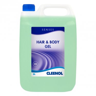 Senses Hair & Body Gel (5 Litres) Senses, Hair, Body, Gel, Cleenol