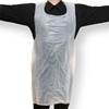 White PE Apron on a Roll 27”x42” (686mm x 1067mm) 