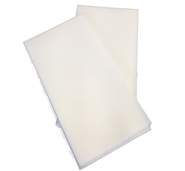 White Swansoft Napkins, 8 Fold, 40cm (1000 Pack) 