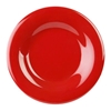 Wide Rim Plate 6 1/2? / 165mm, Pure Red (12 Pack) 