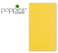 Yellow Pre-Folded 2 Ply 33cm Napkins (2000 Pack) 