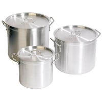 Zsp Aluminium Stockpot With Lid 8 Ltr 