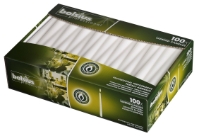 bolsius Tapered Professional Candle - White (100 Pack) BURN TIME 7.5 HOURS Bolsius, Candle, Tapered, Tappered, White