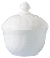 Trianon Sugar Bowl + Lid 4.4” 11.1cm  (12 Pack) Trianon, Sugar, Bowl, +, Lid, 4.4", 11.1cm, 