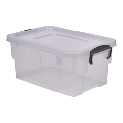 Storage Box 13L w/ Clip Handles (4 Pack) Storage, Box, 13L, w/, Clip, Handles, Nevilles