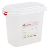 GN Storage Container 1/9 150mm Deep 1.5L (12 Pack) GN, Storage, Container, 1/9, 150mm, Deep, 1.5L, Nevilles