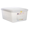 GN Storage Container 1/2 150mm Deep 10L (6 Pack) GN, Storage, Container, 1/2, 150mm, Deep, 10L, Nevilles