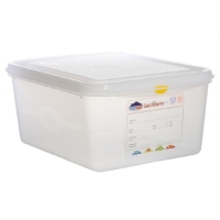 GN Storage Container 1/2 150mm Deep 10L EACH GN, Storage, Container, 1/2, 150mm, Deep, 10L, Nevilles