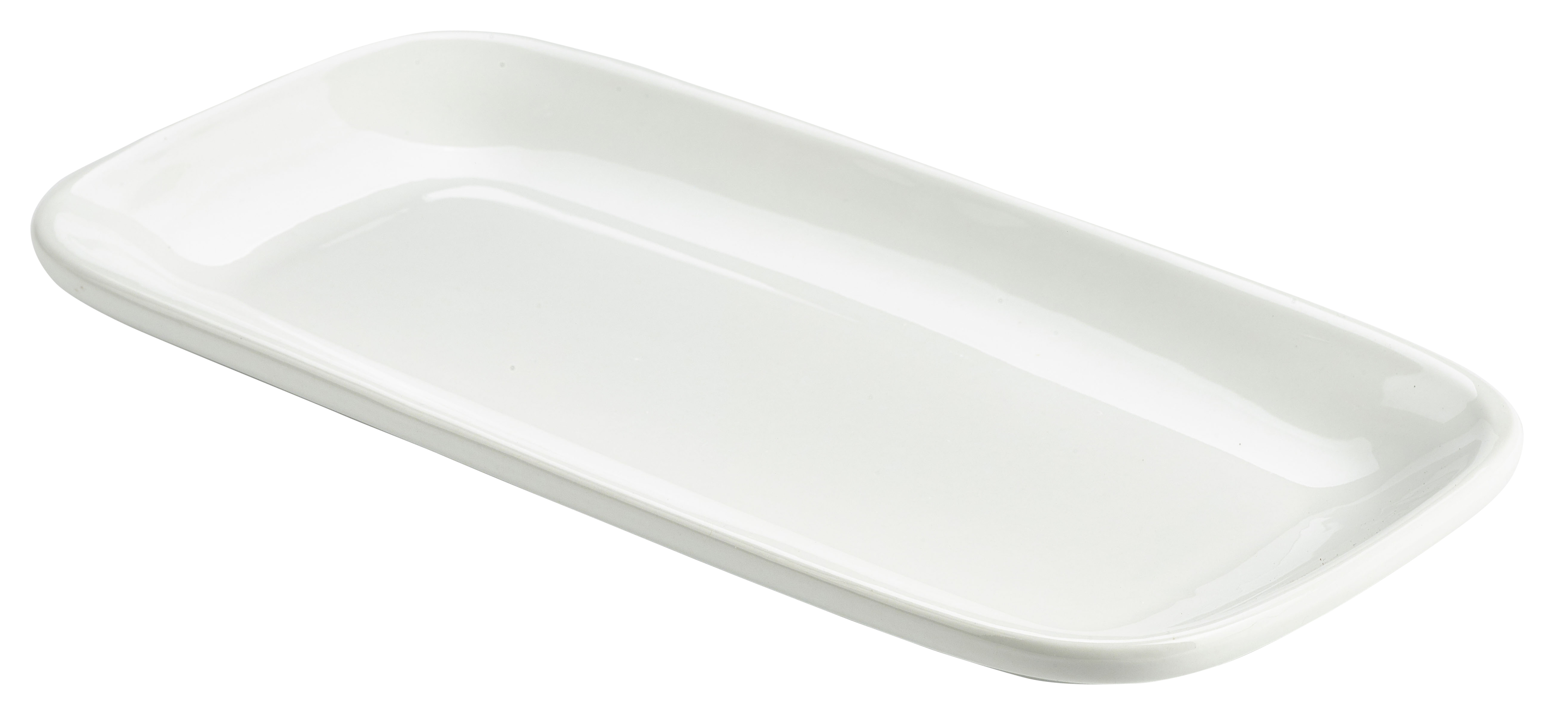 Royal Genware Rectangular Rounded Edge Plate 29.5 x 15cm (6 Pack) #NE ...