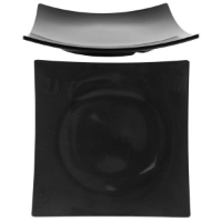 6? / 150mm Flare Plate, 1? / 25mm Deep, Classic Black 