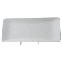 11 1/4? X 5? / 285mm X 127mm Rectangular Plate, Classic White 