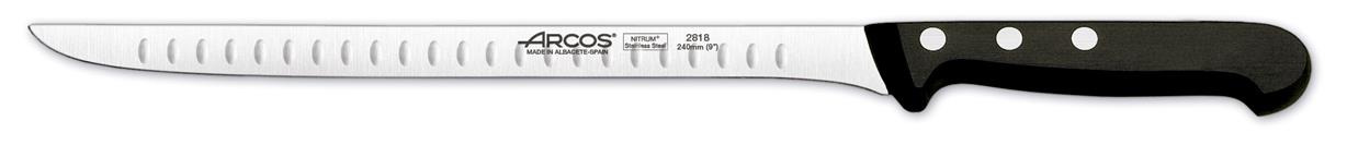 Universal Slicing Knife Flexible Granton Edge 9.5” 24cm (Each) Universal, Slicing, Knife, Flexible, Granton, Edge, 9.5", 24cm