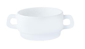 Restaurant Stackable Soup Bowl With Handles 11.3oz 32cl (24 Pack) Restaurant, Stackable, Soup, Bowl, With, Handles, 11.3oz, 32cl