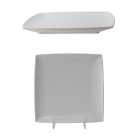 7 1/4? / 185mm Square Plate, 1/2? / 13mm Deep, Classic White 