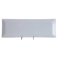 15? X 5 1/4? / 381mm X 135mm Plate, 1? / 25mm Deep, Classic White 