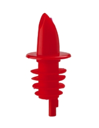 Red Economy Freeflow Pourer (10 Pack) Red, Economy, Freeflow, Pourer, Beaumont